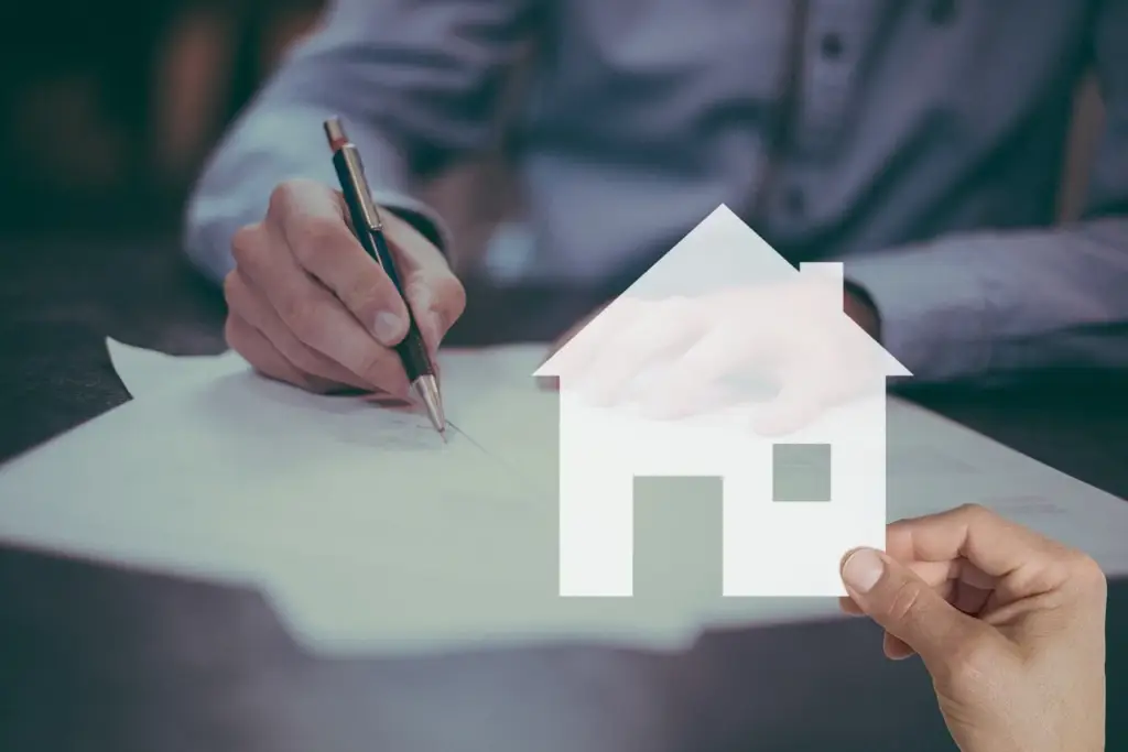 Signing a personal loan agreement at a desk